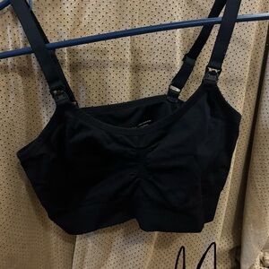 Secret Treasures Black Nursing Bra